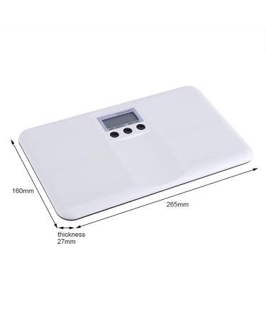 Digital Bathroom Scale LCD Digital Electronic/Tare Function Low Battery/Lock Alarm Baby Pet Body Weighting Scale 10.4 * 6.3 * 1.1in - Buy Online on GoSupps.com