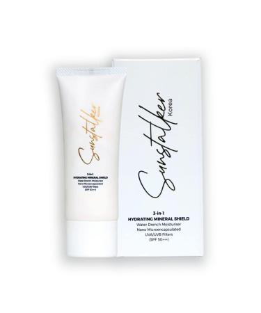 Personal Touch Skincare Sunstalker Korea 3 in 1 - Water Based Moisturizer with SPF and Serum For Face 50ml