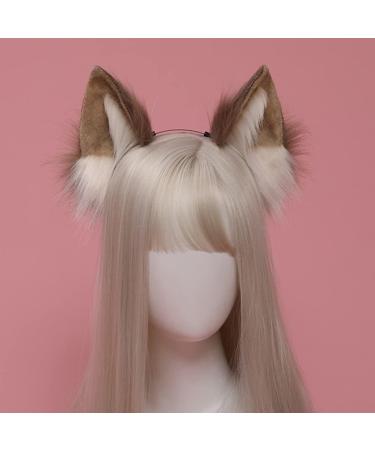 TQUXNGA Cosplay ry Animal Dog Ears Hair Hoop Costume Cosplay Long Headpiece for Halloween Party Decoration White - Buy Online on GoSupps.com