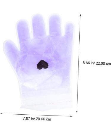 FRCOLOR Paraffin Wax Hand Film 1 Pair Lavender Hand Wax Set Portable Purple Suite Pe Bag Paraffin Wax Cover Kit - Buy Online on GoSupps.com
