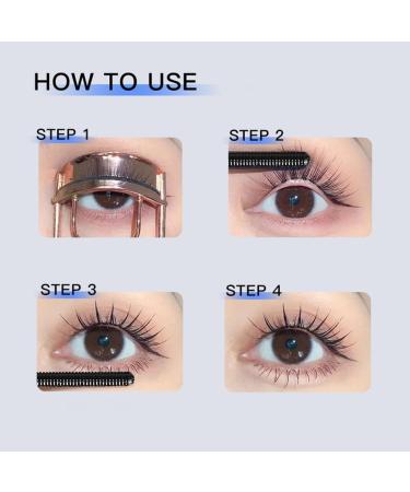 2pcs Iron Wand Mascara 3D Curling Eyelash Iron Mascara Iron Brush Mascara Washable Extra Slim Metal Mascara Bristleless Metal Rod Mascara Waterproof Long Lasting Lash Extensions Mascara (Color : 7pcs - Buy Online on GoSupps.com