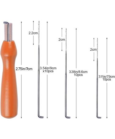 30 PCS Wool Felting Needles Set with 3 Sizes & Tool for DIY Projects - Buy Online on GoSupps.com