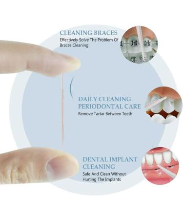 200 Soft Silicone Interdental Brushes & Toothpicks for On-the-Go Dental Care | White Room Brush - Buy Online on GoSupps.com