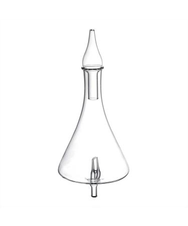 Replacement Glass Reservoir Set for Organic Aromas Nebulizing Essential Oil Diffusers for Aromatherapy (Raindrop)