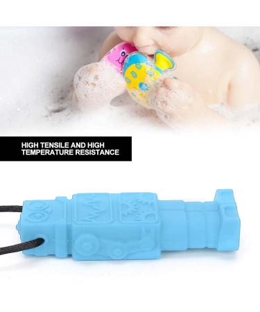 Buy Chew Necklaces for Sensory Kids | Blue Silicone Teether Necklace & Teething Toy - Buy Online on GoSupps.com