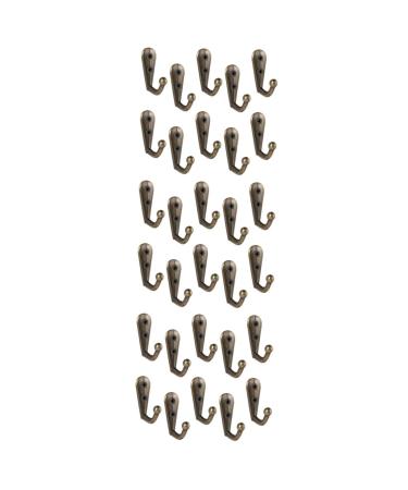 Alipis 36 Pcs Towel Hooks Coat Hooks for Wall Door Hooks Clothes Hook European Style Coat Hanger C113