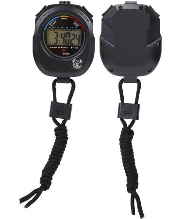 Tbest Digital Sports Stopwatch - 2 Pack Multifunctional LCD Timer with Large Display for Football Running & Swimming Training - Buy Online on GoSupps.com