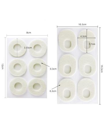 60 PCS Self Adhesive Callus Pads for Corn & Callus Remover - Pain Relief Toe & Heel Protectors - Buy Online on GoSupps.com