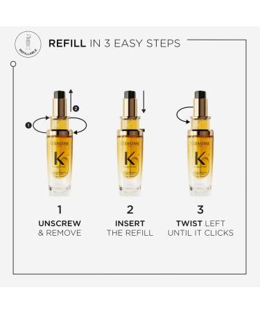 Kerastase DUO Elixir Ultime L'Huile Originale Hair Oil & Elixir Ultime L'Huile Originale Hair Oil Refill 75ml - Buy Online on GoSupps.com