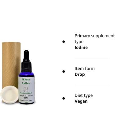 30ml 15% White Iodine Solution Max Strength Decolourised Clear Solution - Buy Online on GoSupps.com