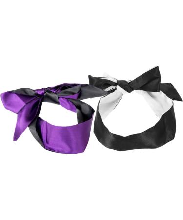 Buy GLEAVI 4 Pcs Satin Eyeshade Sleeping Mask | Comfortable Blackout Eye Masks for Travel & Sleep | Silk Decorative Eye Cover - Buy Online on GoSupps.com