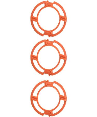 Haofy 3PCS Razor Retaining Ring Set - Orange Blade Retaining Rings for Norelco Series 7000 & 9000 RQ12 - International Shipping Available - Buy Online on GoSupps.com