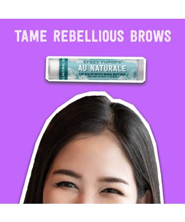 Crazy Rumors Au Naturale Unflavored Vegan Lip Balm (1-Pack) - 100% Natural, Plant-Based, Made in USA - Buy Online on GoSupps.com