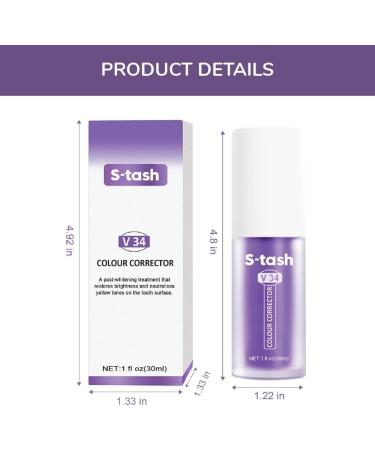 Purple Toothpaste Whitening - Advanced Stain Removal & Whitening Gel for a Radiant Smile - Enhance Your Dental Care - Buy Online on GoSupps.com