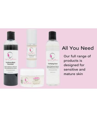 Purifying Black Facewash with Activated Charcoal | Acne-Prone Skin Cleanser | Pollution Defense & Makeup Removal | Sensitive Skin Formula | 8 oz - Buy Online on GoSupps.com