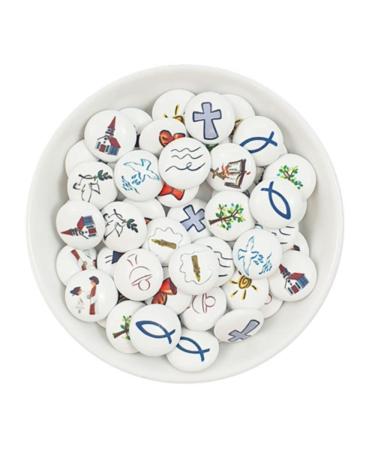 Chocolate lentils printed motif - Communion/Confirmation - milk chocolate (250)