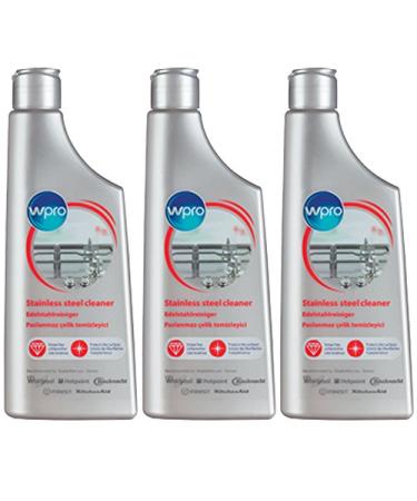 Hotpoint Original en acier inoxydable Vernis Nettoyant Crème (250Ml, Lot de 3)