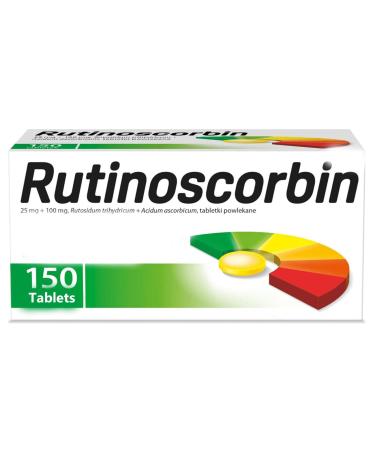 Formula Rutinoscorbin 150TBS European Version Immune and Vascular Support