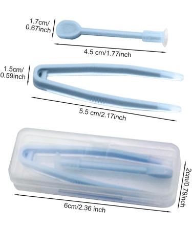 4 Pack Contact Lens Remover and Inserter Tool for Soft Lenses Portable Contact Lens Applicator with Tweezers Storage Case Suction Stick Handler with Soft Tip for Travelling - Buy Online on GoSupps.com
