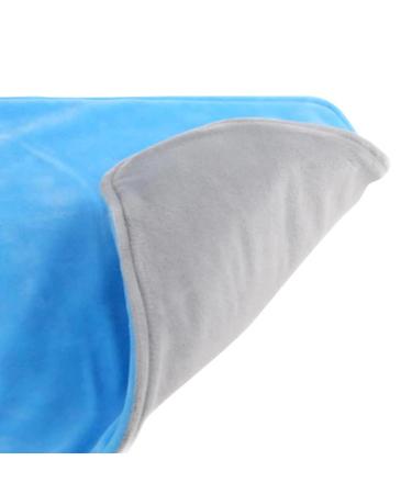 Buy Sky Blue Electric Heating Pad - Waterproof Washable 5V USB Constant Temperature | Lightweight Desk Heating Pad for International Shipping - Buy Online on GoSupps.com