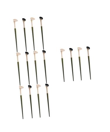 FOMIYES 16 Pcs Nose Shadow Brush Contour Brush Angled Eyeshadow Brush Eye Shadow Brush Liquid Angled Brush 17.4x1cmx4pcs Assorted Colorx4pcs