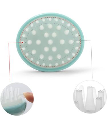 Healeved 2-Pack Silicone Volcanic Roller Hair Brush - Scalp Massage Device for Oily Skin & Shampoo - Buy Online on GoSupps.com