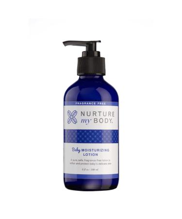 Nurture My Body Fragrance-Free Baby Lotion | 8 oz. | Nurtures baby's skin with carefully selected all-natural wildcrafted plant extracts and essential oils. Great for baby shower favors! 8 Fl Oz (Pack of 1) - Buy Online on GoSupps.com