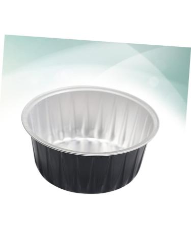 Beavorty 6-Pack Black Mini Heating Bowls & Aluminum Foil Wax Containers for Cake Baking & Hair Removal - Ideal for Melting Wax - Buy Online on GoSupps.com