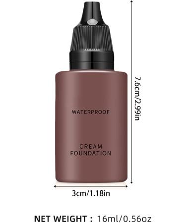 face skin tone | full coverage skin tone 0.54 Fl Oz - matte complexion moisturizing light and long-lasting Zorq - Buy Online on GoSupps.com