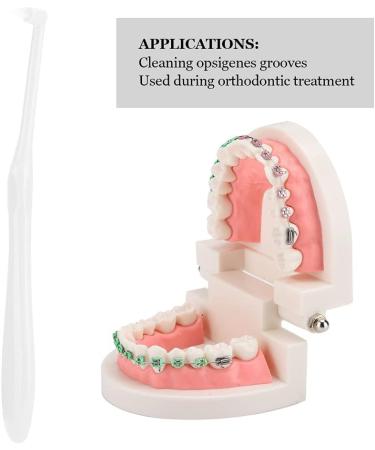 Verdingly Touch Toothbrush 3-Pack | Small Head Jaw-Friendly Toothbrush for Braces | Effective Tooth Cleaning - Buy Online on GoSupps.com