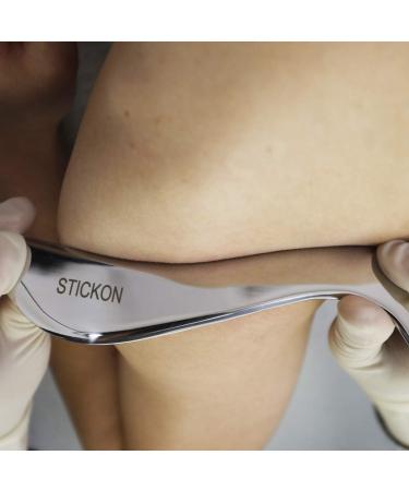 JustSun Gua Sha Scraper | Stainless Steel IASTM Tool for SPA & Acupuncture Therapy | Muscle Pain Relief Massage Tool - Buy Online on GoSupps.com