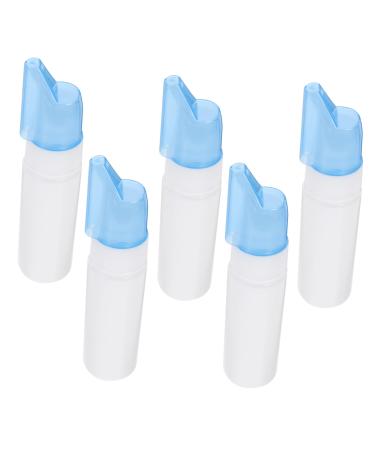 BIUDECO Nasal Pump Sprayers 5pcs Essential Oil Spray Bottle Alcohol Spray Nasal Spray Container Fine Mist Sprayers Empty Nasal Small Bottle Nasal Spray Bottle Storage Little Bottle