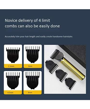 Luejnbogty Electric Pro for T- Cordless Trimmer Wireless Portable Hair Clipper Set-Gold - Buy Online on GoSupps.com