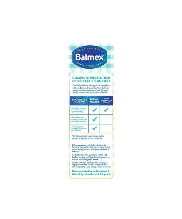 Balmex Cream 4oz - New Size 4.Z | Best Soothing Skin Relief for Diaper Rash | Shop Now - Buy Online on GoSupps.com
