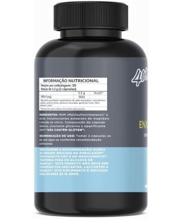 Buy MSM (Methylsulfonylmethane) - 4well Organic Sulfur 60 Capsules | Natural Joint & Muscle Support | Worldwide Shipping - Buy Online on GoSupps.com