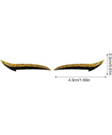 Autocollants Eye Liner - Adh sif pour Patch Paupi res 10 Pi ces Autocollants Maquillage Yeux R sistants l'Eau Bandes Longue Tenue pour Femmes Or - Buy Online on GoSupps.com