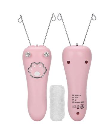 Electric Cotton Thread Epilator for Women - Face Hair Removal Device Pink | Gentle & Effective Depilation - Buy Online on GoSupps.com