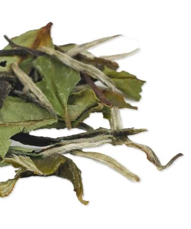 TIAN HU SHAN - Premium White Tea Loose Leaf - Original Bai Mu Dan with a Light & Fresh Delicate Flavor - 114 g  - Buy Online on GoSupps.com