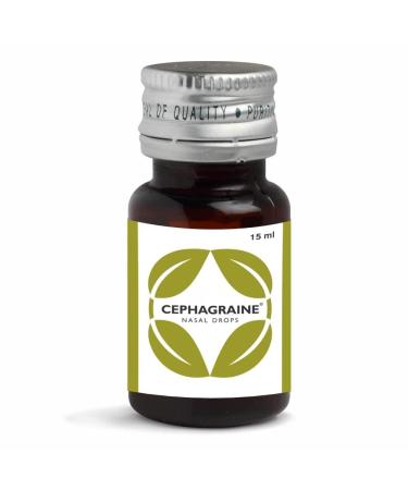 YAAJ Cephagraine Drops for Nasal Decongestion Sinusitis 15ml Pack of 3
