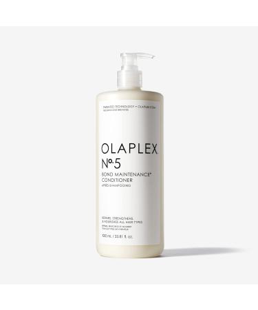 OLAPLEX No.5 Bond Maintenance Conditioner 1000ml White & No.6 Bond Smoother 100ml 1000 ml (Pack of 1) + No.6 Bond Smoother 100ml - Buy Online on GoSupps.com