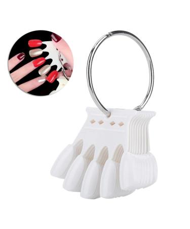 50 Nail Art Exercise Tips - 4 Color Display Mani Polier Gel Polish Sticks | Perfect Nail Color Card Tool - Buy Online on GoSupps.com