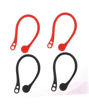 UKCOCO Earphone Hooks - 4 Pairs Silicone Ear Lip Covers for Headphones Sports Ear Hooks & Earplug Holder - Buy Online on GoSupps.com