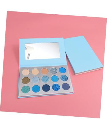 FOMIYES 15 Naked Eyeshadow Palette Makeup Eyeshadow Makeup Palette Eye Shadow Shimmer Matte Miss 1 count (Pack of 1) Blue - Buy Online on GoSupps.com