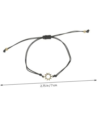 IWOWHERO 3Pcs delicate wrist chain friendship wrist chains friends wrist chain friendships wrist chain bracelet Metal Miss alloy 7x7x0.3CM Golden - Buy Online on GoSupps.com