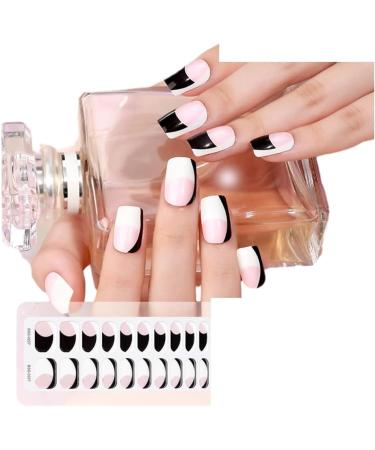 Stylish Semi-Cured Gel Nail Strips Quality Manicure Stickers Nails Art Decoration Suitable for Nail Enthusiasts Bss0230 - Buy Online on GoSupps.com
