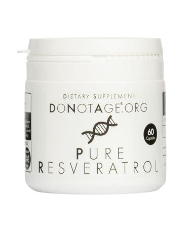 Do Not Age Pure Resveratrol | 60 Capsules | 1000mg per Serving