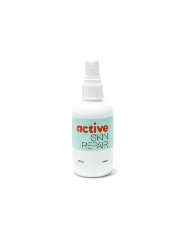Active Skin Repair Spray - Natural & Non-Toxic First Aid Healing Ointment & Antiseptic Spray for Minor Cuts, Wounds, Scrapes, Rashes, Sunburns, and Other Skin Irritations (Single, 3 oz Spray) 3 Fl Oz (Pack of 1) Spray