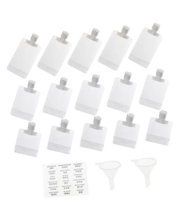 1 Set Lotion Bag Shampoo and Lotion Travel Bag Shampoo Lotion Bottle refillable Empty Plastic Travel Bag Portable Shampooer Travel Storage Pouches Storage Bag Make up Clamshell pp