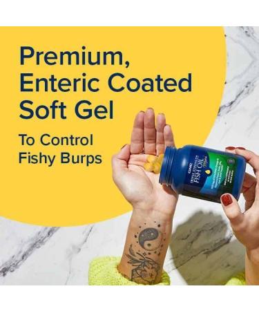 GNC Triple Strength Fish Oil Mini Omega 3 Supplement 1000mg EPA and DHA Supports Heart Brain Skin Eye and Joint Health 60 Mini Softgels 60 Count (Pack of 1) - Buy Online on GoSupps.com