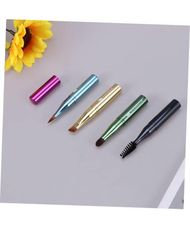 FRCOLOR Smudge Brush 4 1 multipurpose eyebrow multi function eyebrow for woman cosmetics powder multi-function eyebrow major lip Cosmetics Brush - Buy Online on GoSupps.com